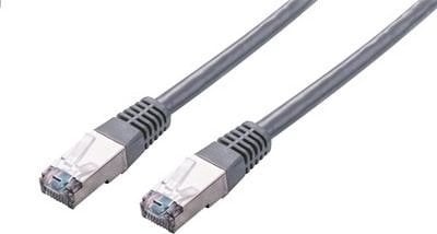 C-Tech C-TECH kabel patchcord Cat5e, FTP, šedý, 15m
