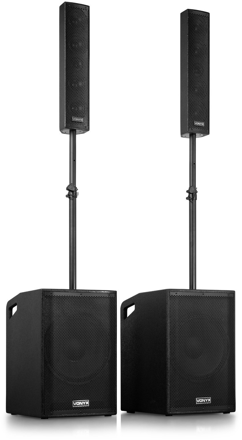 Głośnik Vonyx Zestaw nagłośnieniowy aktywny VX1080BT 2.2 one size