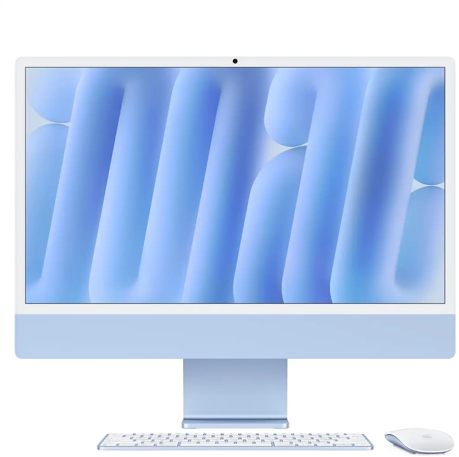 Komputer Apple APPLE iMac Z1K5 59,62cm 23,5 cal szkło standardowe M4 10C CPU/10C GPU/16C N.E. 24GB 1TB SSD Gbit Eth MM MaKey TID DE niebieski