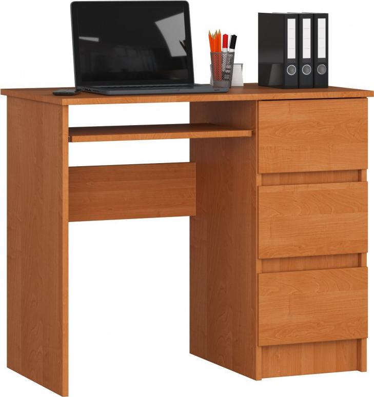 Biurko Fabryka Mebli Akord A-6 Brązowe 90 cm x 50 cm