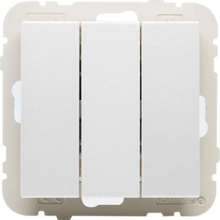 Efapel EFAPEL LOGUS90 ŁĄCZNIK 3-KLAWISZOWY LODOWY 90088 KWGE