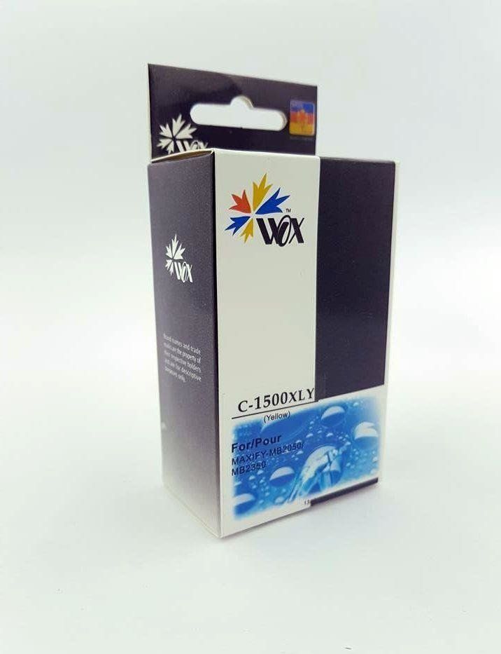 Tusz THI Zgodny Tusz Yellow do CANON MB2050 MB2350 / PGI-1500XLY / Żółty / 12ml / zamiennik z chipem uniwersalny