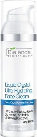 Bielenda Professional Ultra Hydrating Face Cream Liquis Crystal Fomula Krem do twarzy na bazie ciekłokrystalicznej SPF15 100ml