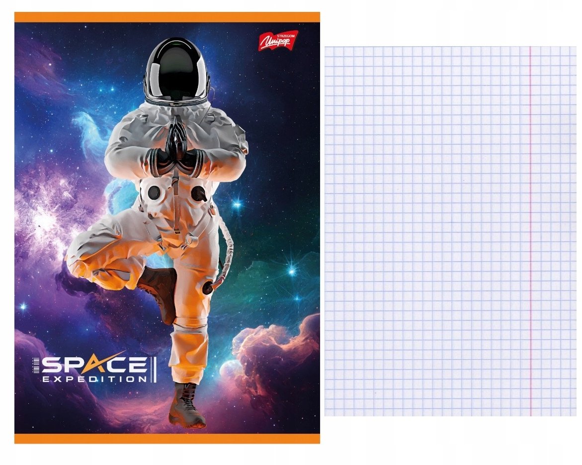 Zeszyt A5/32K kratka Spaceman (15szt)