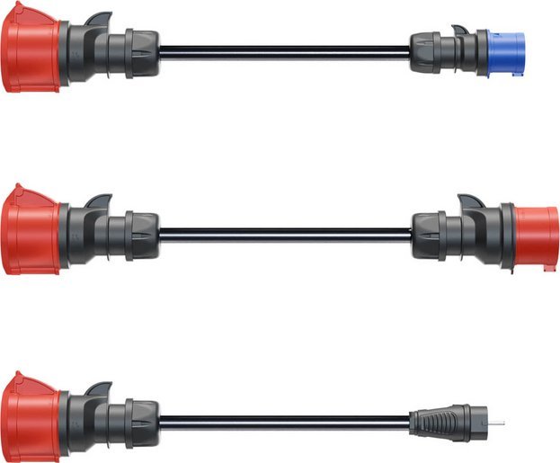 Go-e Gemini flex 22 kW zestaw adapterów 3szt. (CH-04-07)