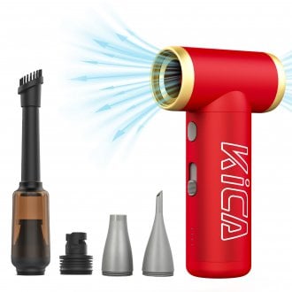 Dmuchawa wielofunkcyjna KiCA Jetfan 2S Kit - czerwona