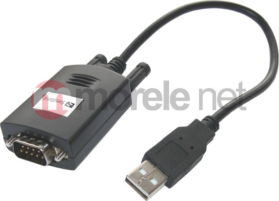 Adapter USB Sandberg USB - RS-232 Czarny (13308)