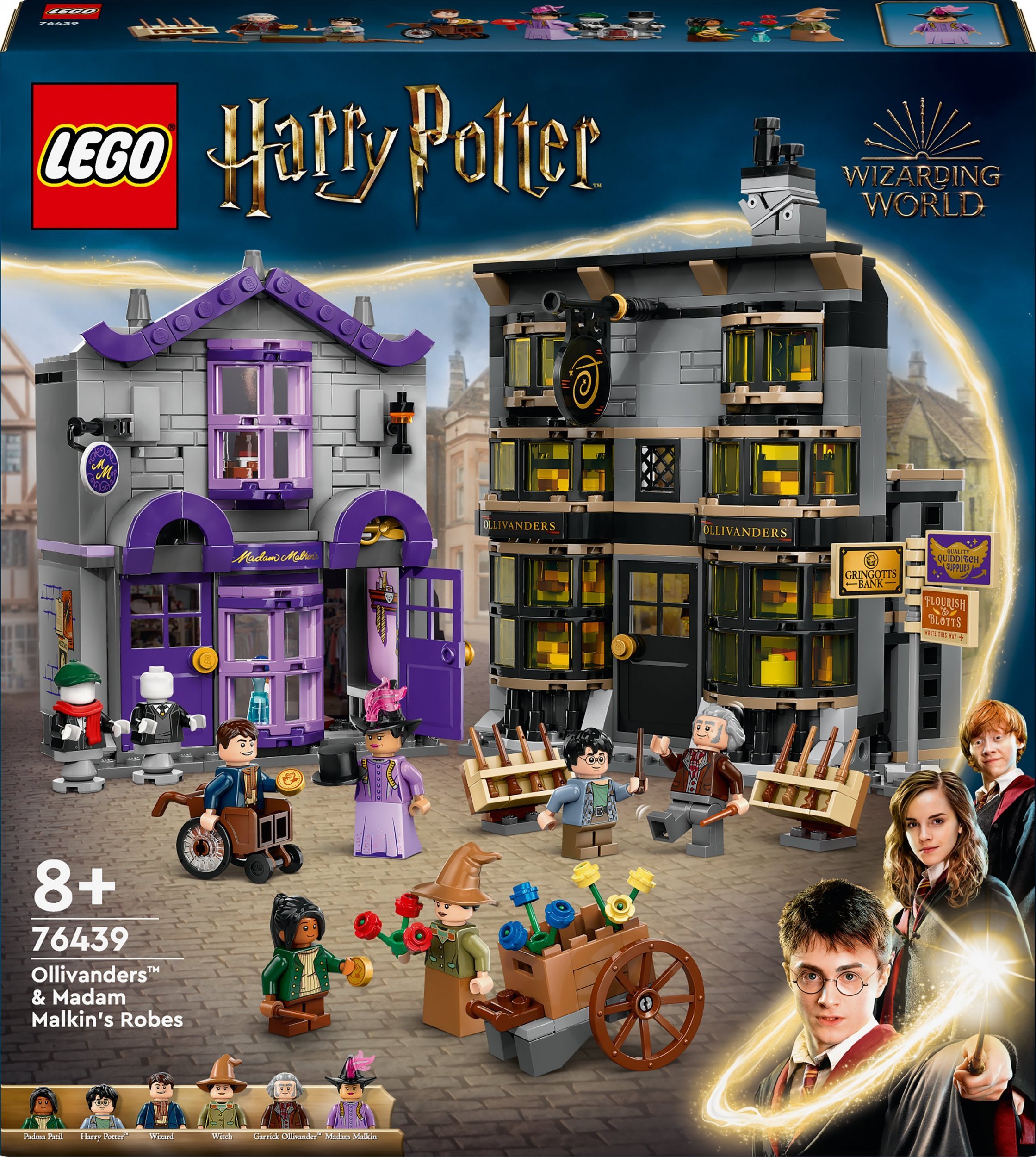 LEGO Harry Potter Sklepy Ollivandera™ i Madame Malkin (76439)