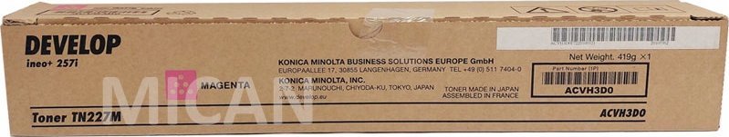 Toner Develop Develop Toner ACVH3D0 / TN-227 Magenta