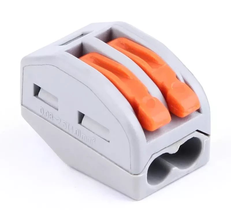 2xZłączka szybkozłączka Instalacyjna 0.08-2.5mm 32A/250V typ PCT-212