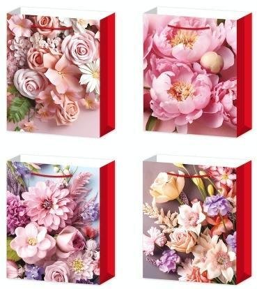 Torebka prezentowa M Kwiaty