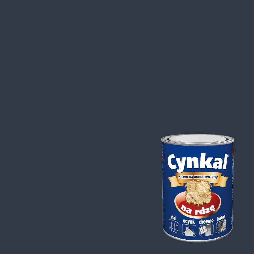 MALEXIM Farba Do Metalu Cynkal Szary Grafitowy 2,5L Malexim