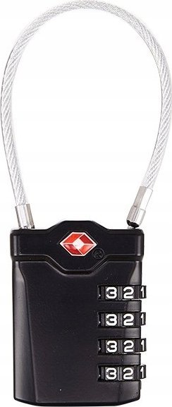 Korbi KŁÓDKA DO WALIZKI BAGAŻU BLOKADA TSA 3-TARCZOWY ZAMEK SZYFROWY K3