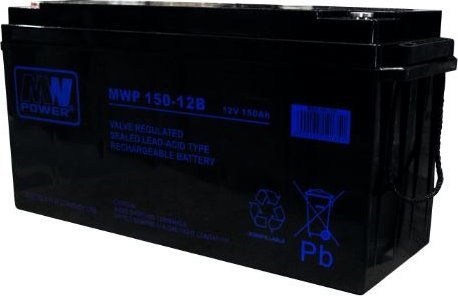 akumulator MWP 150-12B (Long Life, 12V-150Ah, Bolt M8)