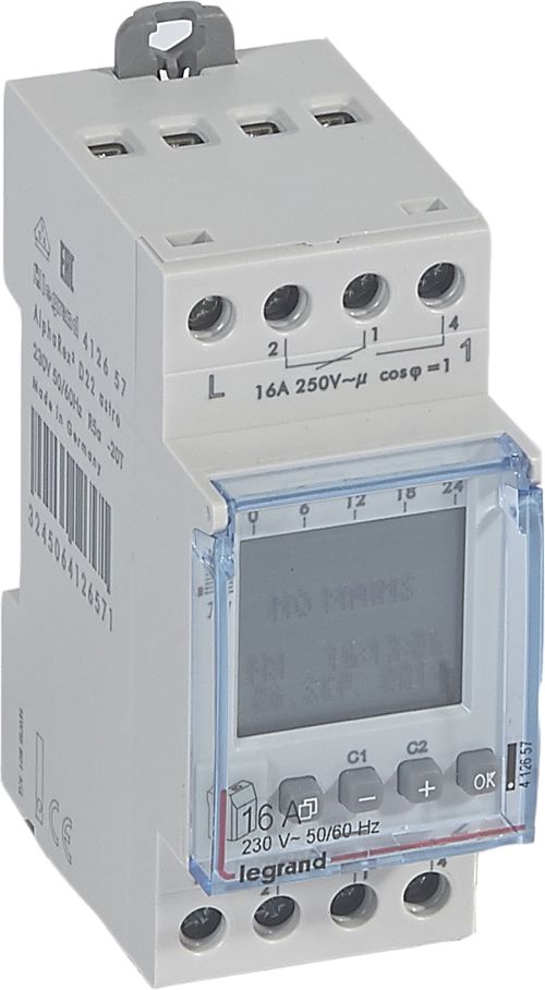 Legrand Programator cyfrowy dwukanałowy 2mod. (412657)