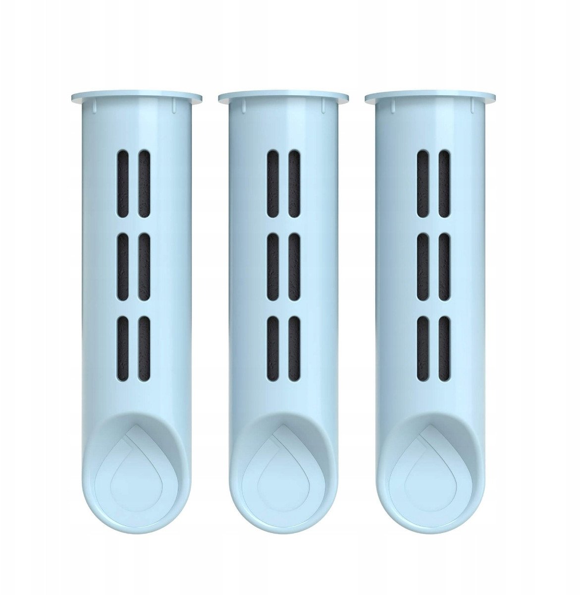 ZESTAW 3 filtry do butelki filtrującej Dafi SOFT i SOLID dove blue