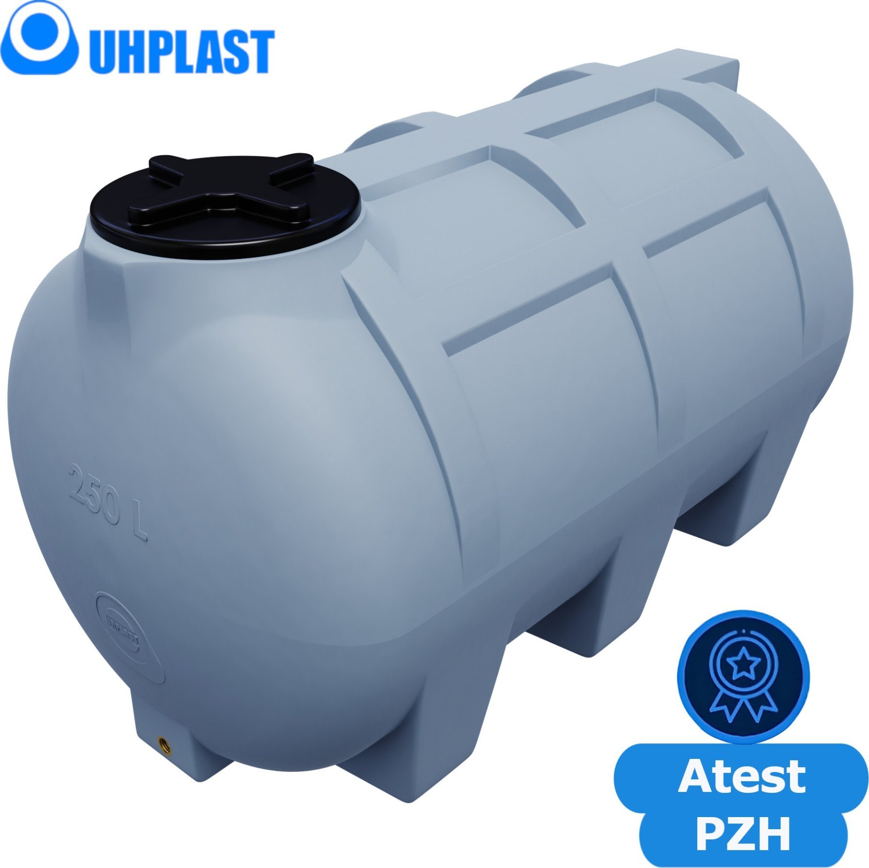 UHP Zbiornik na wodę 250l UHP CISTERON G-250 Szary