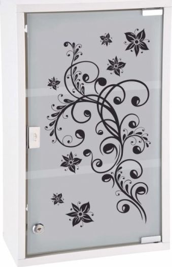 HI Szafka na lekarstwa, 30 x 15 x 50 cm, stal nierdzewna