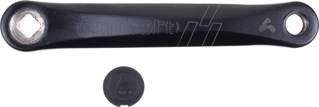 Amar Korba lewa Comfort 170 mm kwadrat aluminium czarna Uniwersalny