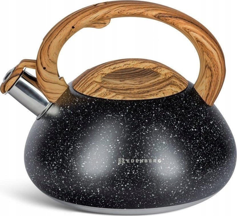 Edenberg Czajnik metal Edenberg EB 8837 3L czarny marmurek