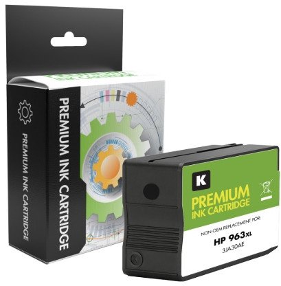 Toner Static Control for inkjet printers, 2000 pages. Compatible Static Control Hewlett-Packard 963XL (3JA30AE), Black