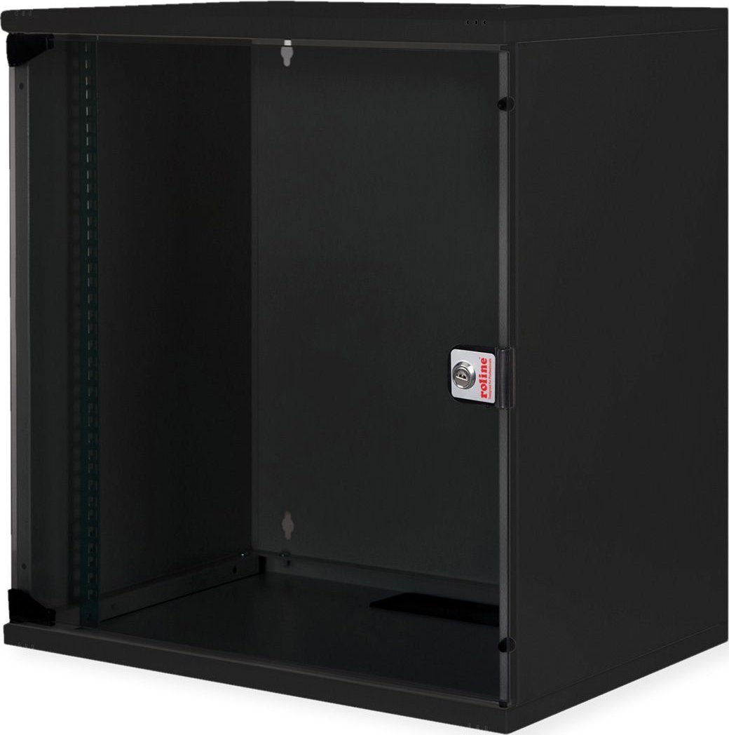 Szafa Roline Wandgeh�use Basic 48,26cm 19Zoll 12 HE 540x400 BxT Bausatz schwarz