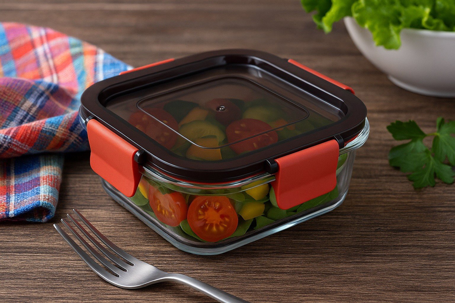 Pojemnik żaroodporny z pokrywką 0,5 L Simax