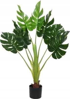 Kaemingk Monstera zielona w doniczce sztuczna dekoracyjna 105 cm