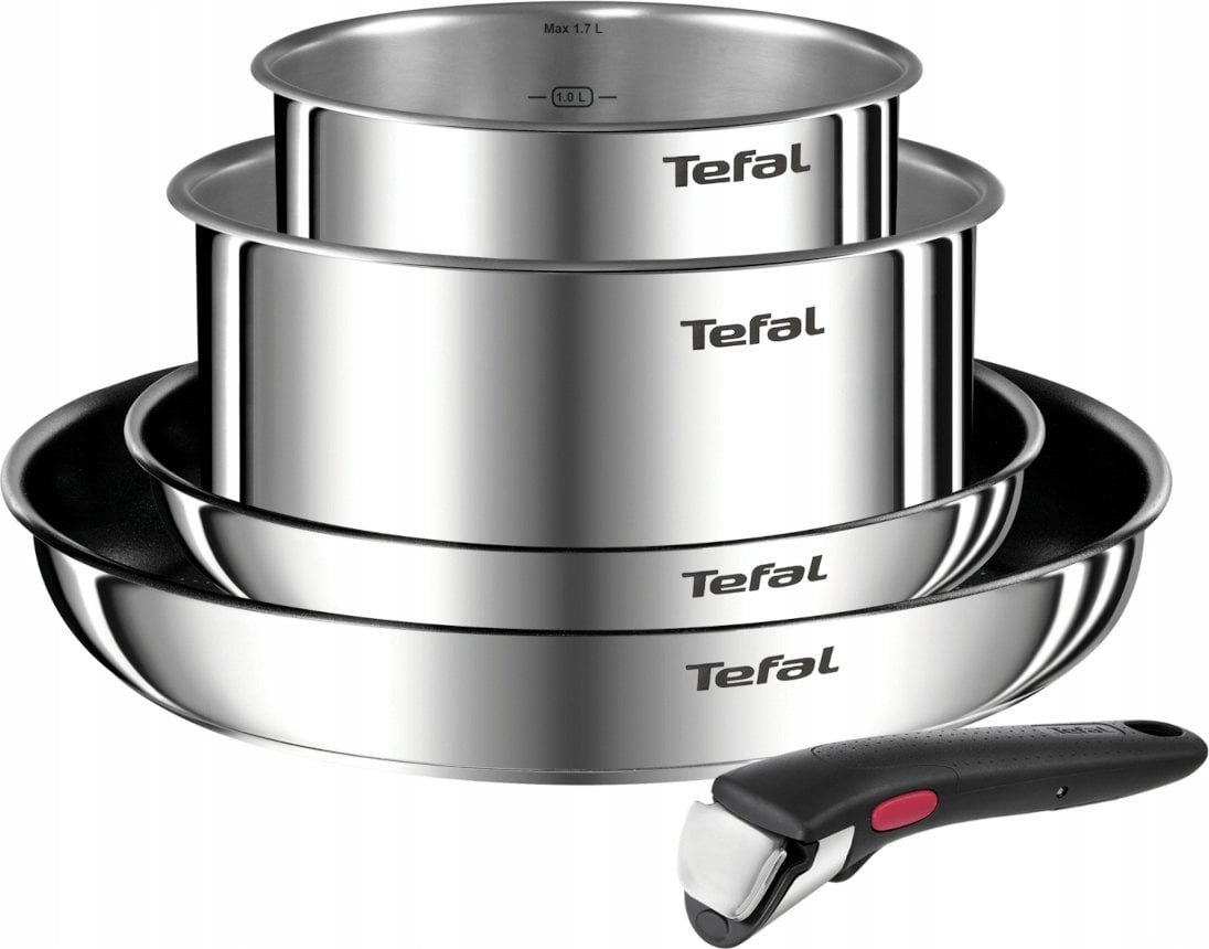 Tefal Tefal L897S574 Zestaw patelni i garnków TEFAL INGENIO EMOTION - 5 elementów