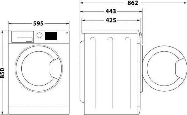 Pralka Indesit Pralka INDESIT MTWSE 61294 WK EE