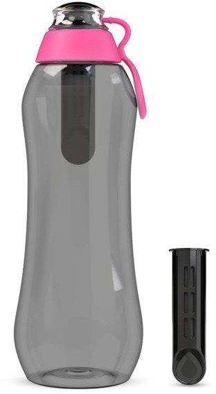 Butelka Filtrująca Dafi SOFT 0,7 Flamingowa Zbiornik Czarny 2 Wkłady