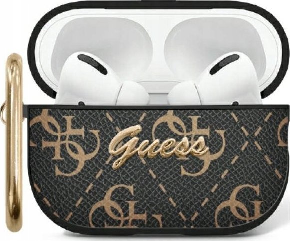 Guess Guess GUAP2PG4GPK AirPods Pro 2 (2022/2023) cover black/black 4G Hook