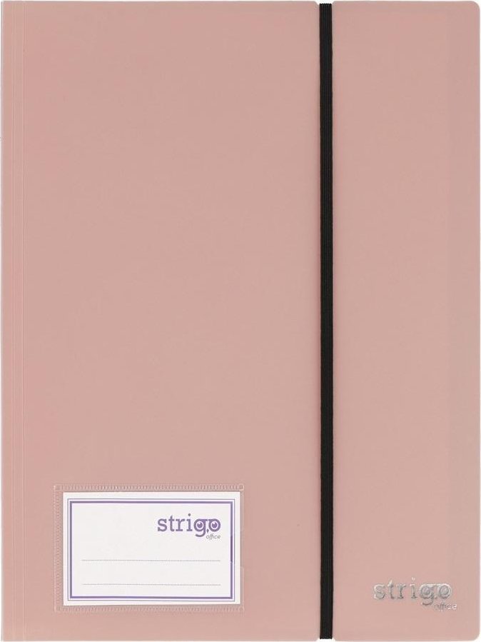 Album ofertowy A4 20 koszul z gumką róż STRIGO