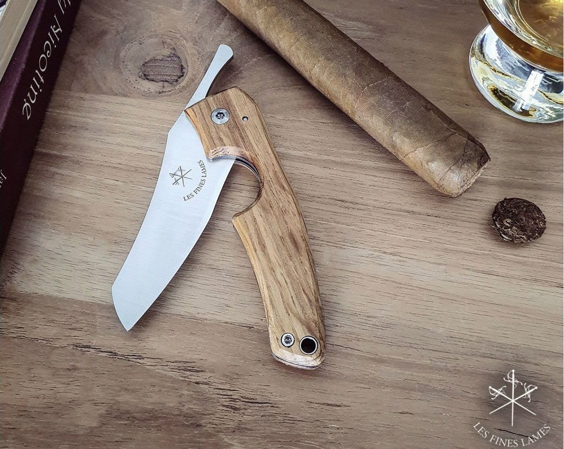 BaByliss Les Fines Lames TAGLIASIGARI LE PETIT BARREL COGNAC