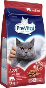 PreVital PreVital sucha karma dla kota wołowina 1,4kg