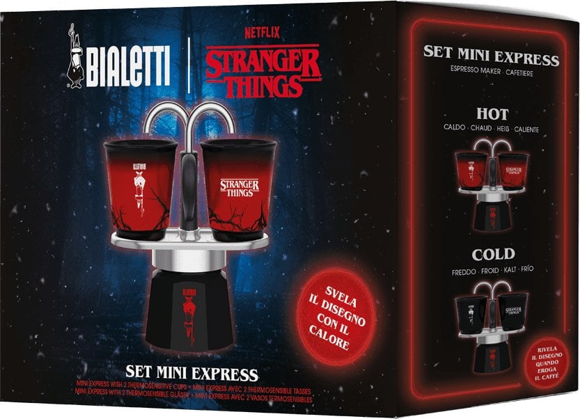 Kawiarka Bialetti MINI EXPRESS Set Stranger Things
