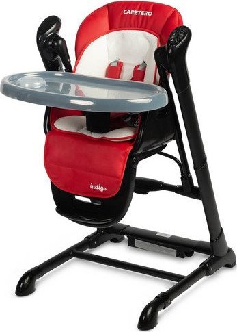 Caretero KRZESEŁKO + HUŚTAWKA INDIGO BLACK WINE