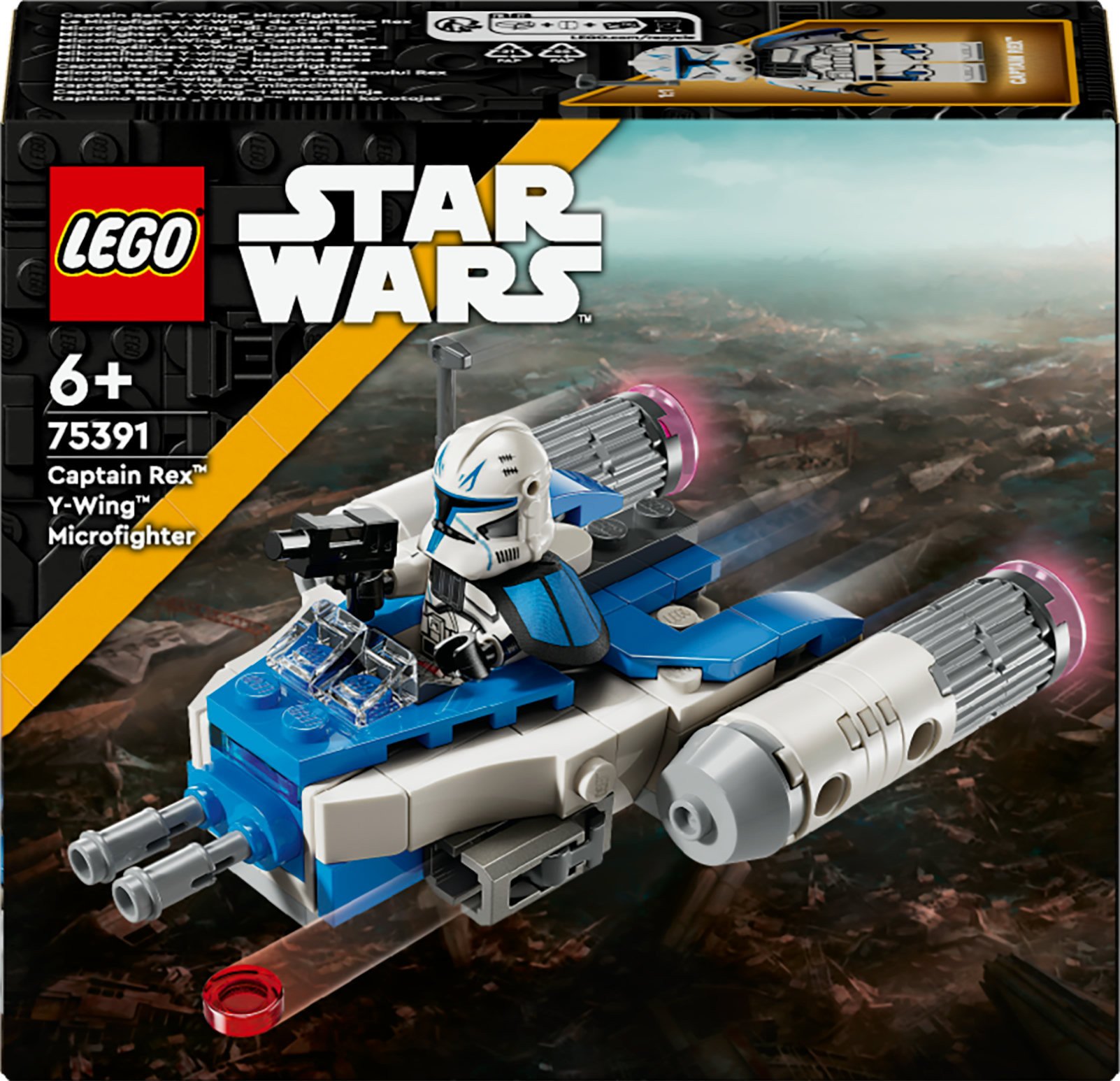 LEGO Star Wars Mikromyśliwiec Y-Wing™ kapitana Rexa (75391)