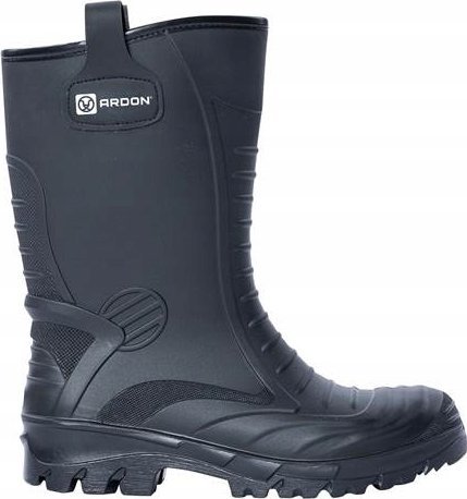 Ardon RIGGER S5 G33 - bezpieczne gumowce zimowe z podnoskiem, ocieplane sztucznym futrem - gumowce 45