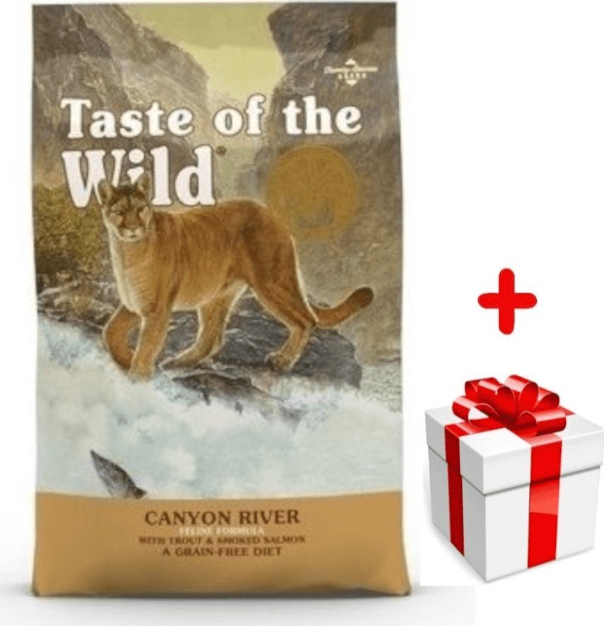 Taste of the Wild Canyon River Cat 6.6kg + gratis