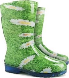 PRO Kalosze damskie stokrotka (0054 a) pvc, r.37/38, demar