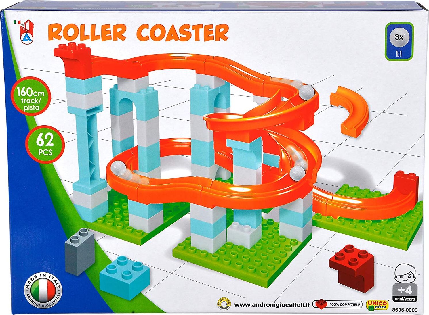 Androni ball track 62 parts