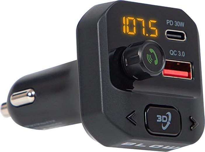 Transmiter FM Blow 74-175# Transmiter fm blow bt zestaw głośnomówiący + 3d stereo