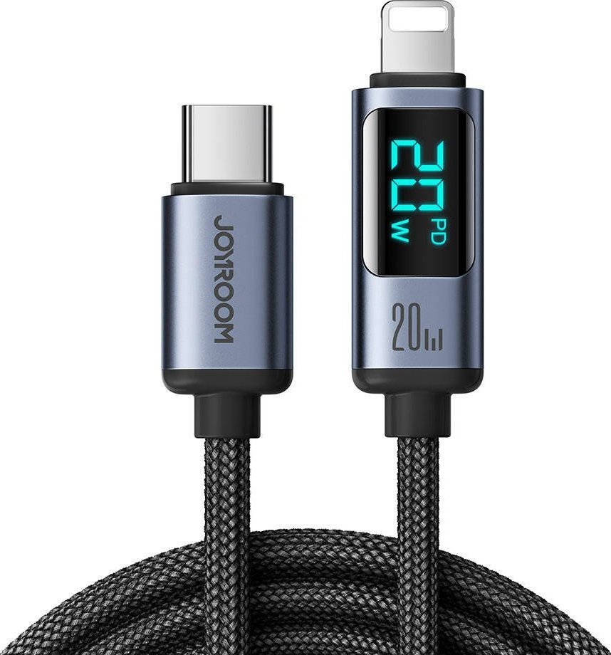 Kabel USB Joyroom USB-C - Lightning 1.2 m Czarny (S-CL020A16)