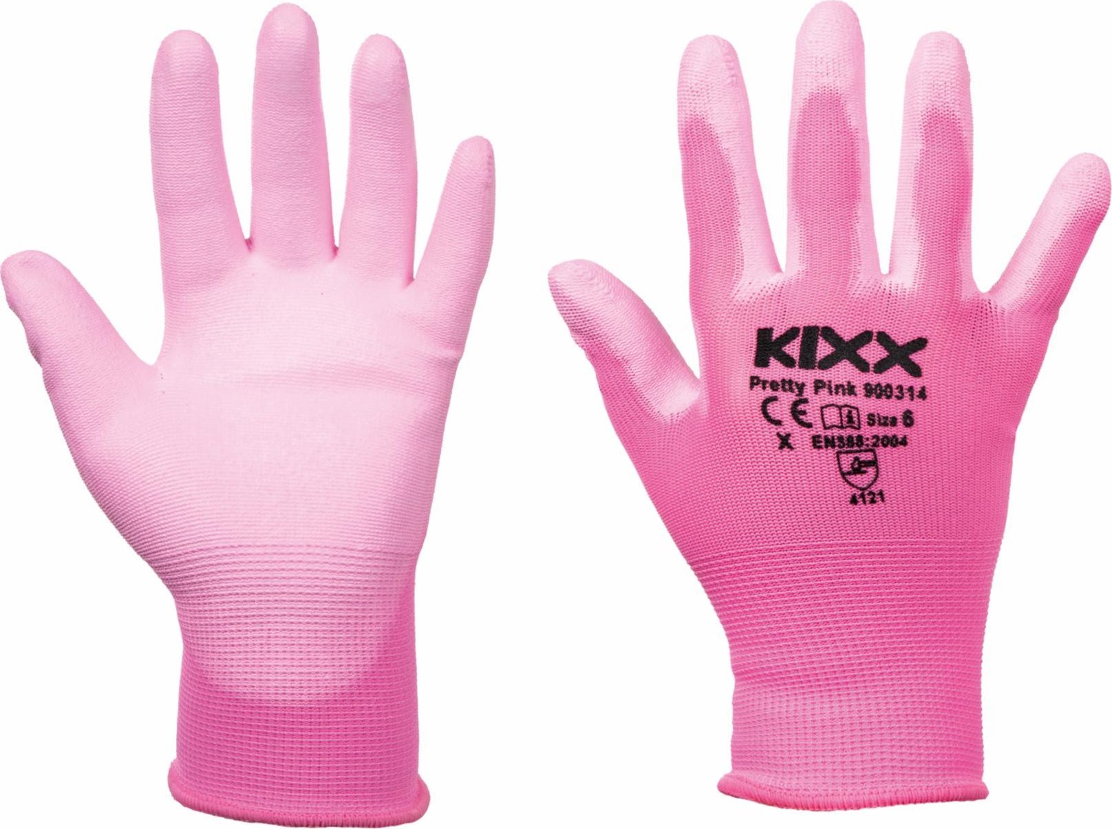 CERVA PRETTY PINK - rękawice mechaniczne powlekane 9