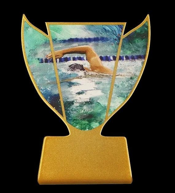 Victoria Sport Trofeum metalowe - Pływanie