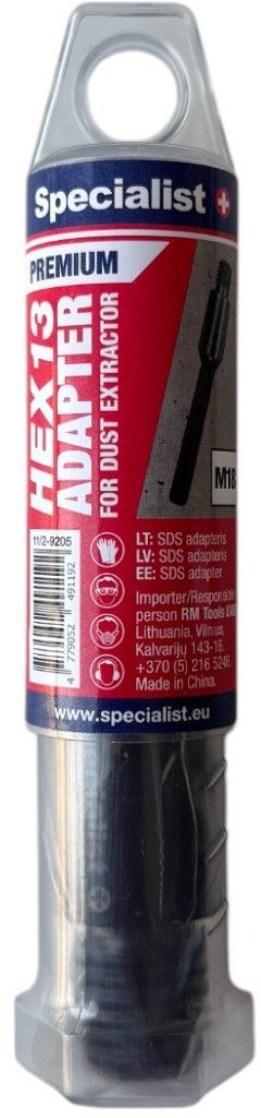 SPECIALIST+ adapter for diamond core bit HEX13/M18