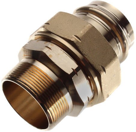 Dwuzłacze 16 x 1/2 braz / blyszczacyŁącznik do rur