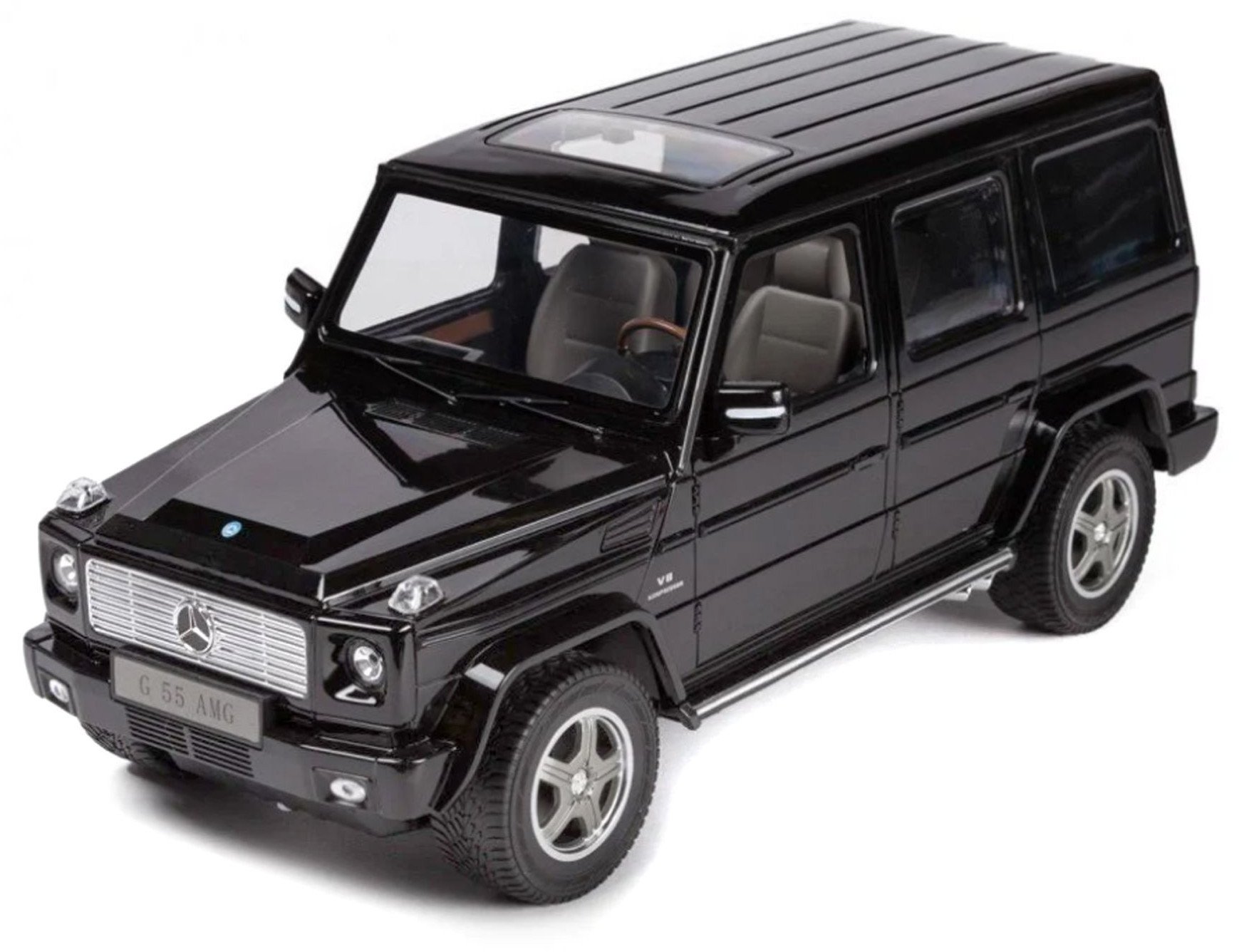 Mercedes-Benz G55 skala 1:24 Rastar 30500 samochód sterowany czarny