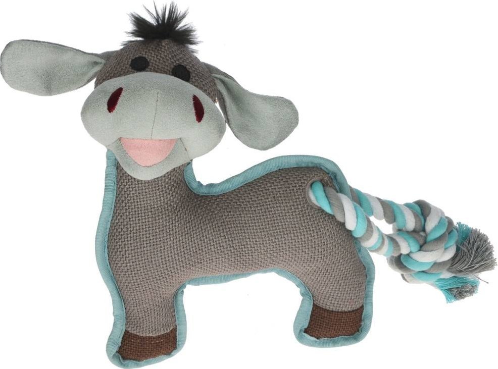 Triton KERBL Zabawka dla psa osioł Ferdi z piszczałką 28 cm